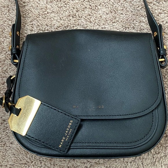 Marc jacobs black leather crossbody handbag - Picture 2 of 5